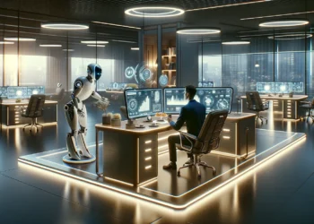 A Day Transformed: Where AI Seamlessly Integrates with Your Life 31 Day with Artificial Intelligence in the office